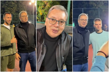 NAŠIM MLADIMA STVARAMO BOLJE USLOVE NEGO ŠTO SMO IH MI IMALI Vučić: Na tribinama sam proveo veliki deo života, posebno se radujem kada gradimo nove stadione