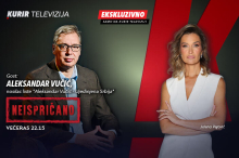 EKSKLUZIVNO:  ALEKSANDAR VUČIĆ OGOLIO DUŠU – EMOTIVNO I ISKRENO O SVEMU, VEČERAS NA KURIR TELEVIZIJI, U EMISIJI “NEISPRIČANO” OD 22.15