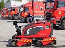 Trailblazer! How this pioneering £150,000 robot 'firefighter' will be a vital life saver