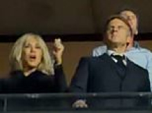 'Marie Antoinette' jibes at the Macrons as they dance at Celine Dion concert while Paris burns in riots against failing government