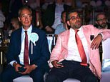 Nigel Farage crony makes 'Nigerian scammer' jibe at Kemi, just days after Reform's councillors were caught on camera making racist remarks