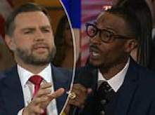 Vance dodges Trump voter's fury over devastating gas prices by blaming Biden and Iranian 'terrorists'