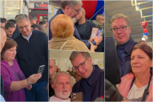 VUČIĆ NA NEOČEKIVANOM ZADATKU, KAO FOTOGRAF! Ove scene sa druženja s Krajišnicima niste videli! (VIDEO)