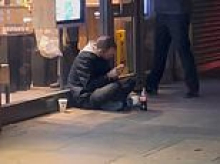 In the heart of London's commuter hub, a vagrant takes a £3 hit of super strength spice, instantly turning into a zombie. This is the drug rocket fuelling Sadiq Khan's homeless crisis