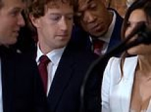 What the Zuck? From struggling to drink water or Guinness to cringe attempts to socialise or peek at Lauren Sanchez's cleavage, Mark Zuckerberg's most awkward moments