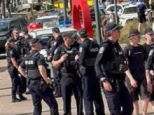 Popular Adelaide tourist hotspot thrown into chaos after another eruption of violence - with more than 200 youths involved in wild brawl