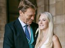 Richard and Isabel Tice the knot at last: Reform deputy leader and journalist Oakeshott marry in Westminster