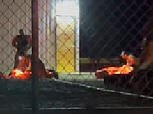 Canadian paratroopers descend onto military base after catastrophic explosion kills seven and leaves hospitals bracing for flood of casualties