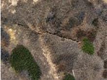 California's iconic Pacific Coast Highway teeters on the edge of falling into the sea after a terrifying crack appears in cliffside after storm