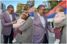 OSMEH MALE DIMITRE PODSETIO NA ONO NAJVAŽNIJE! Vučić objavio dirljiv snimak iz Kruševca: Evo za šta se borimo i za koga gradimo Srbiju (FOTO)
