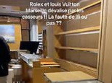 Moment looters target Louis Vuitton, Dior and other luxury stores as they cause havoc in France