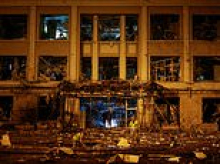 One dead and two injured after Russia air strike hits Kyiv buildings - including medical facility