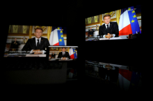 Macron po protestih nagovoril državljane: Nič ne upravičuje nebrzdanega nasilja