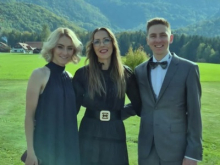 Tadej Pogačar in Urška Žigart navdušila