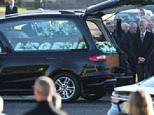 Notorious Glasgow gangster Paul Ferris is laid to rest at the same crematorium as his gangland rival - following his sudden death at 62