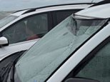 Nightmarish Outer Banks ferry ride during storm so violent it cracked car's windshield and started flooding vehicle with water