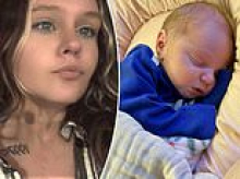 Parents shared their piercing grief on Facebook after cherubic baby girl died aged just eight days old... but made no mention of the cocaine found on her pacifier