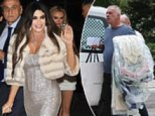 More humiliation for Kimberly Guilfoyle as ugly gossip among the A-list 'Athens set' is revealed and even her pop star confidant goes silent... as her designer dresses are seen out on the street