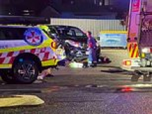 Aussie petrol station worker run over by a stranger while on the job - as he fights for life in hospital