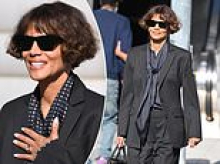 Halle Berry looks upbeat as she returns to court amid custody battle with ex Olivier Martinez and clash with 13-year-old son
