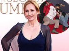 'Concerned' organisers to ramp up security for Harry Potter series premiere after trans rights activists targeted theatre show over JK Rowling's controversial comments