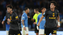 Roma po zaostanku z 0:2 iztržila remi v Neaplju