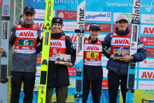 Za konec poletne sezone Slovenija druga na mešani tekmi