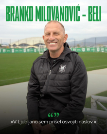 Milovanović novi športni direktor Olimpije: 