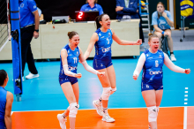 Novogoriške odbojkarice neuspešno začele tekmovanje v pokalu challenge