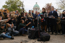 Študentska lista v Srbiji zahteva odstope vodilnih v policiji in drugih institucijah