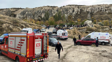 Zaradi zrušenja dela kamnite formacije v Kapadokiji umrli trije ljudje